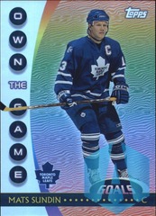2002-03 Topps Own The Game #OTG7 Mats Sundin Toronto Maple Leafs